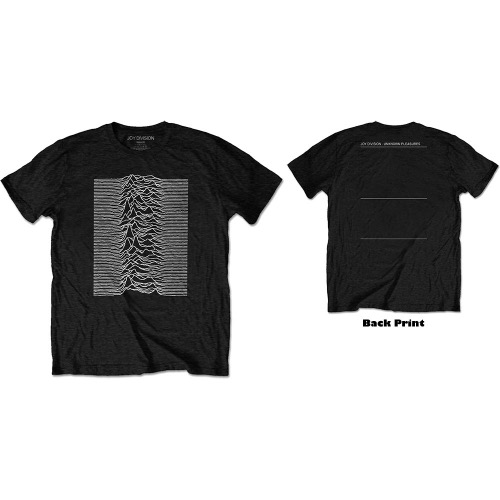 Joy Division/ Unknown Pleasures (T-Shirt +Back Print) *2-3일 이내 발송.