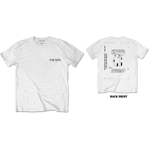 The 1975/ ABIIOR TEDDY (T-Shirt +Back Print) * XL 2-3일 이내 발송.