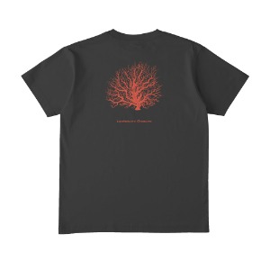Aoba Ichiko (青葉市子) /&#039;Corallium Japonicum&#039; Coral T-Shirt (Back Print, Charcoal) *2-3일 이내 발송.