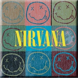 Nirvana / Happy Face Blocks Fridge Magnet 자석 *2-3일 이내 발송.