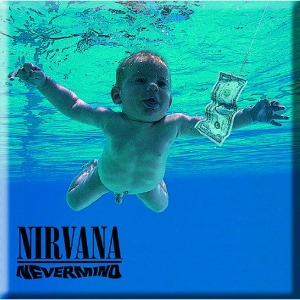Nirvana / Never Mind Fridge Magnet 자석 *2-3일 이내 발송.
