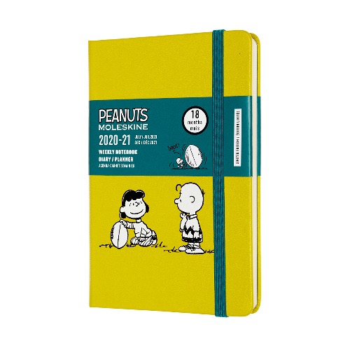 Peanuts / 18-Month Pocket Weekly Notebook Planner (Hard Cover, Limited Edition)*모서리 구김 할인*(2-3일 내 발송, 한정수량 할인 판매)