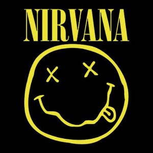 Nirvana/ Smiley Single Cork Coaster
