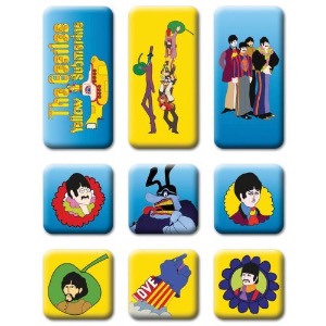 The Beatles/ Yellow Submarine/ Fridge Magnet Set(2-3일 이내 발송 가능)