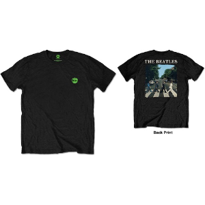 The Beatles/ Abbey Road (Backprint+Apple Logo) (T-Shirt, 2 Col. Black, White) *BLACK 2-3일 이내 발송.