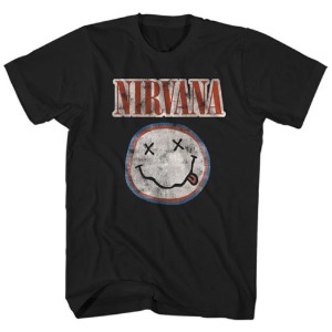 NIRVANA / Distressed Logo (T-Shirt) *2-3일 이내 발송.