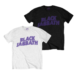 Black Sabbath / Wavy Logo (Vintage) (블랙 또는 화이트 중 택1)*2-3일 이내 발송 가능.
