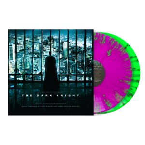 OST(Hans Zimmer, James Newton Howard) / The Dark Knight 다크 나이트 *쟈켓 모서리 눌림으로 인한 할인 (Vinyl, 2LP, Gatefold Sleeve, Joker-inspired Neon Green+Violet Splatter, Limited Edition) (2-3일 내 발송 가능)