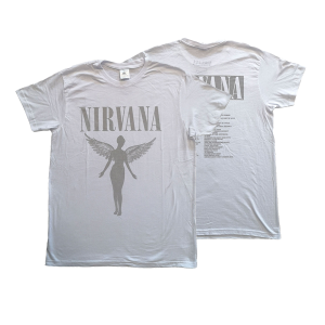 NIRVANA / In Utero Tour  (T-Shirt +Back Print) *2-3일 이내 발송.