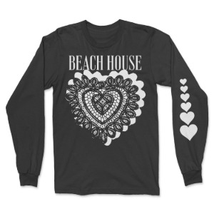 Beach House / Once Twice Melody Black Long Sleeve T-Shirt *1차 판매, 2월 8일 10PM 마감, 3월 첫째 주 발송 예정