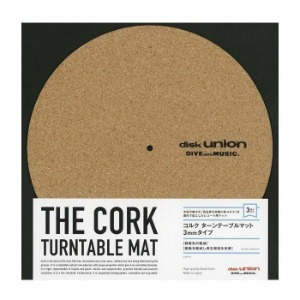 Disk Union / Cork Turntable Slipmat (3mm) *2-3일 이내 발송.