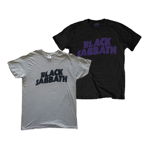 Black Sabbath / Wavy Logo (Vintage) (BLACK 또는 GREY 중 택1) (T-Shirt) *BLACK  2-3일 이내 발송.