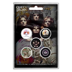 Queen / Button Badge Pack : Early Albums *2-3일 이내 발송.