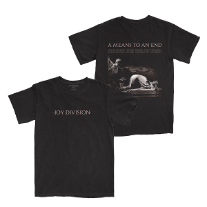 Joy Division/ A Means To An End (T-Shirt + BACKPRINT) *L 2-3일 이내 발송.