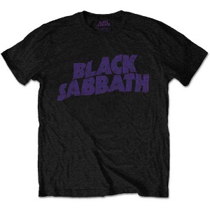Black Sabbath / Wavy Logo (T-Shirt) *예약 상품